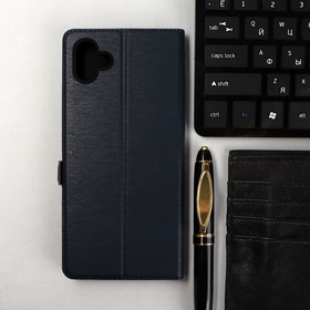 Чехол-книжка Krutoff Eco Book, для смартфона Samsung Galaxy A04 (A045), синий 9844750