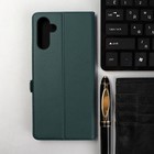 Чехол-книжка Krutoff Eco Book, для смартфона Samsung Galaxy A04s (A047), зелёный 9844752 - фото 10792668