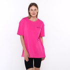 Футболка женская, цвет розовый, размер ONE SIZE (42-46) - фото 10696637