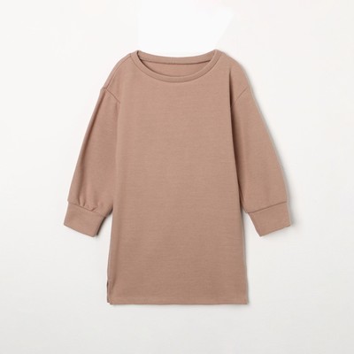 Платье для девочек, цвет песочный, размер 122 см