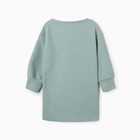 Платье для девочек, цвет серо-зелёный, размер 104 см - фото 25325673