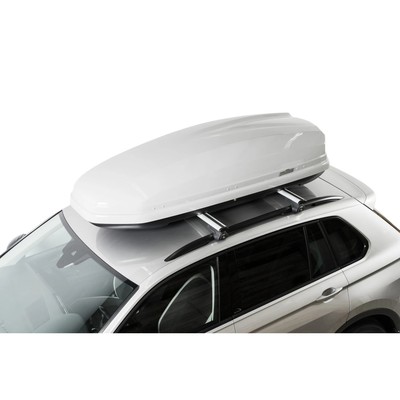 Автобокс на крышу Koffer, 480 литров, размер 1980х820х450, серый глянец, KGG480