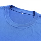 Футболка мужская однотонная, цвет индиго, размер 54 9843549