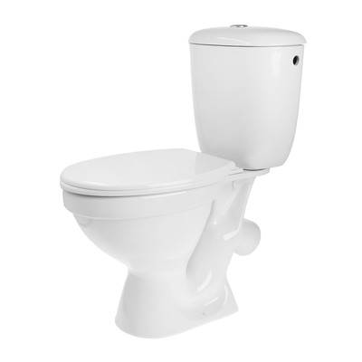 УЦЕНКА Унитаз компакт «ЦОП», бачок, сиденье, арматура, боковая подводка