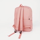 Набор рюкзак молодёжный из текстиля, шопер, пенал, сумка, цвет розовый - Фото 3