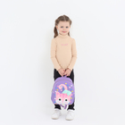 Рюкзак детский на молнии, цвет сиреневый - фото 9738054