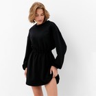Платье женское MINAKU: Casual Collection цвет черный, р-р 42 - фото 319827480