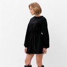 Платье женское MINAKU: Casual Collection цвет черный, р-р 44 - Фото 3