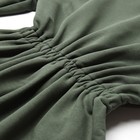 Платье с кулиской женское MINAKU: Casual Collection, хаки, размер 44 - Фото 10