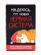 Шоколадные шарики «Нервная система» в коробке, 37 г - Фото 4