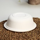 Набор одноразовых тарелок ECO, 500 мл, d=15,5 см, сахарный тростник, 6 шт/уп - Фото 2