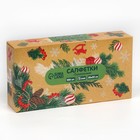 Салфетки бумажные в коробке «Новый год! Зимний уют», 100 шт., двухслойные - Фото 7