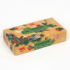 Салфетки бумажные в коробке «Новый год! Зимний уют», 100 шт., двухслойные - Фото 2