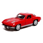 Машина металлическая CHEVROLET CORVETTE, 1:32, открываются двери, инерция, цвет МИКС, в пакете 9853444 - фото 10967282