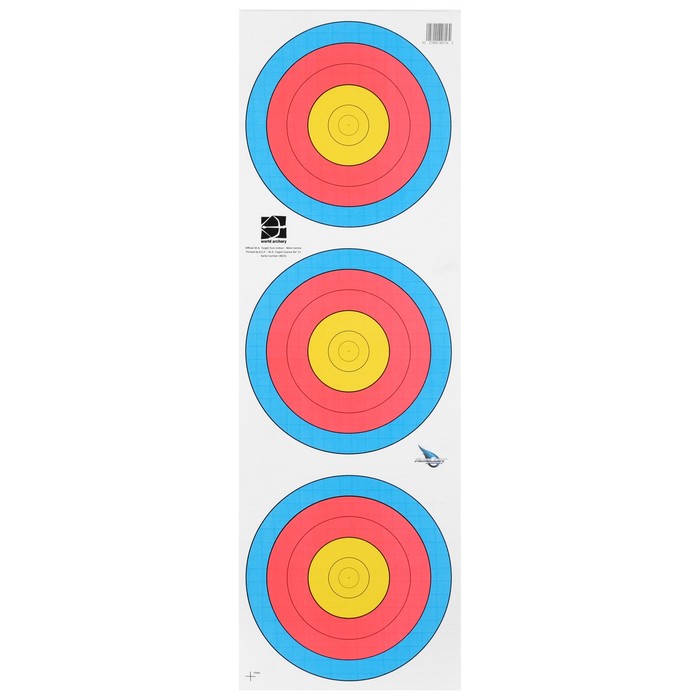 Мишень для стрельбы из луков и арбалетов Vertical, FITA, 3×20 см - Фото 1