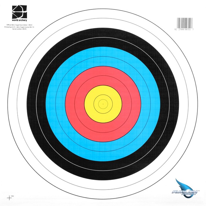 Мишень для стрельбы из луков и арбалетов FITA, 60 cм (9866130) - Купить ...
