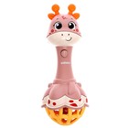 Музыкальная игрушка «Весёлый жирафик», звук, цвета МИКС, в пакете - фото 24509602