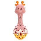 Музыкальная игрушка «Весёлый жирафик», звук, цвета МИКС, в пакете - фото 24509605