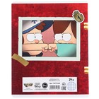 Тетрадь в клетку 24 листа, 5 видов МИКС, частичный уф-лак, обложка мелованный картон, «Гравити Фолз» - Фото 5