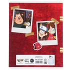 Тетрадь в клетку 24 листа, 5 видов МИКС, частичный уф-лак, обложка мелованный картон, «Гравити Фолз» - Фото 9