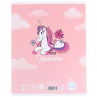 Тетрадь в линейку 24 листа, 5 видов МИКС, тиснение, обложка мелованный картон, «Минни Маус и единорог» - Фото 9