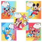 Тетрадь в клетку 24 листа, 5 видов МИКС, обложка мелованная бумага, «Минни Маус» - Фото 3