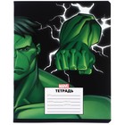 Тетрадь в клетку 24 листа, 5 видов МИКС, частичный уф-лак, обложка мелованный картон, «Мстители» - Фото 12