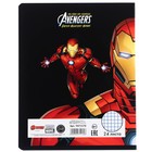 Тетрадь в клетку 24 листа, 5 видов МИКС, частичный уф-лак, обложка мелованный картон, «Мстители» - Фото 7