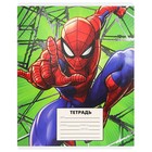 Тетрадь в линейку 24 листа, 5 видов МИКС, тиснение, обложка мелованный картон, «Человек-паук» - Фото 7