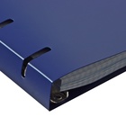 Тетрадь на кольцах Calligrata A5, 120 листов, в клетку, пластиковая обложка, блок офсет, синяя - Фото 7