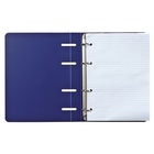 Тетрадь на кольцах Calligrata A5, 120 листов, в клетку, пластиковая обложка, блок офсет, синяя - Фото 8