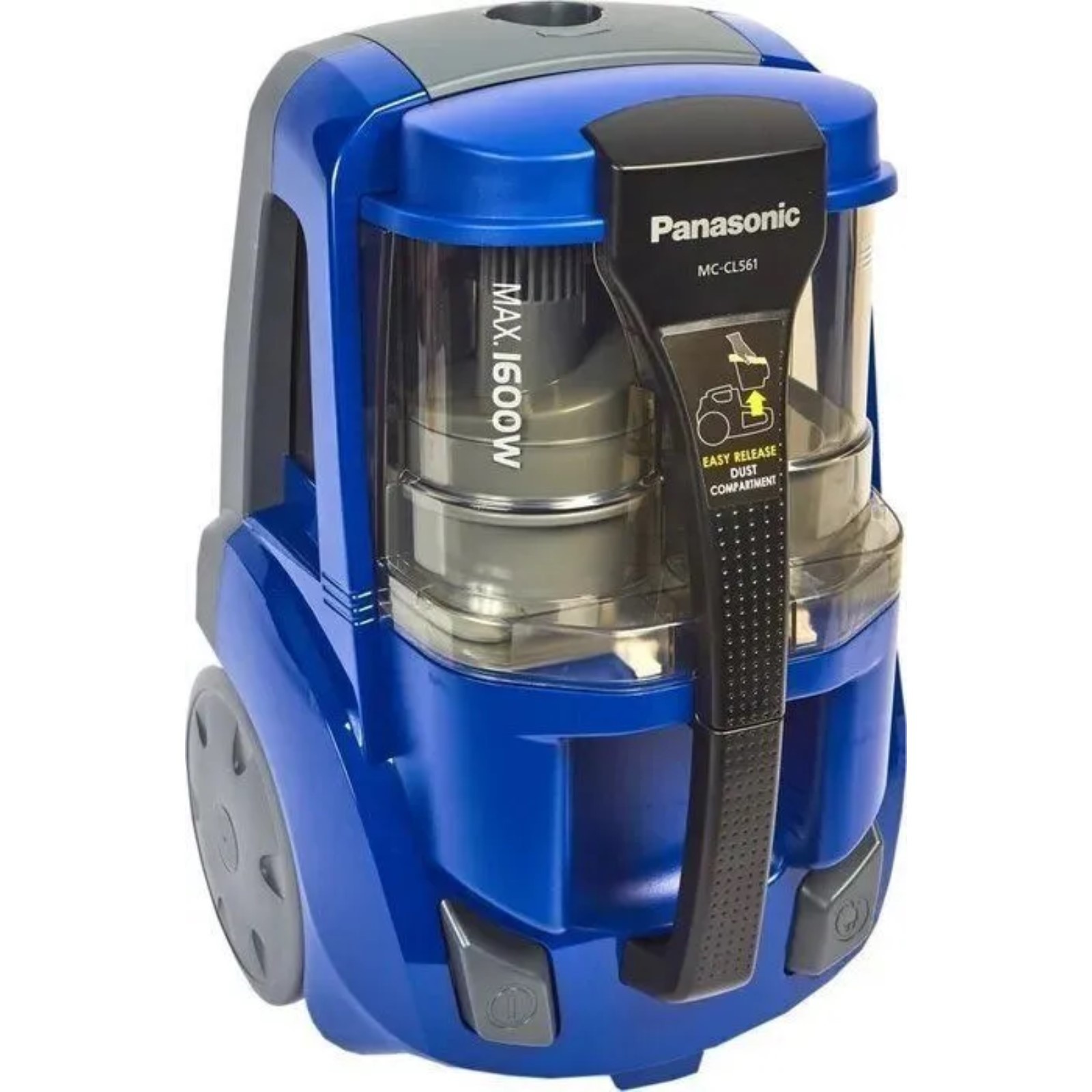 Пылесос PANASONIC MC-CL571-A149, контейнер, 1600 Вт, 2.2 л, шнур 5 м ...