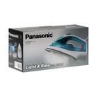 Утюг PANASONIC NI-M 250TGTH GREEN, 1550 Вт, 15 г/мин, пар удар 75 г/мин, 210 мл, зелёный - фото 57670