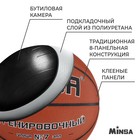 Баскетбольный мяч MINSA, тренировочный, PU, клееный, 8 панелей, р. 7 - Фото 3