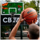 Баскетбольный мяч MINSA, тренировочный, PU, клееный, 8 панелей, р. 7 - фото 3610012