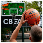 Баскетбольный мяч MINSA, тренировочный, клееный, 8 панелей, р. 7, PU, бутиловая камера - Фото 8