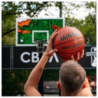 Баскетбольный мяч MINSA, матчевый, клееный, 8 панелей, р. 7, microfiber PU - Фото 9