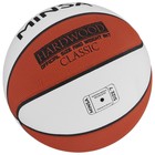Баскетбольный мяч MINSA Hardwood Classic, PU, клееный, 8 панелей, р. 7 - Фото 12