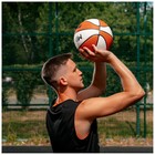 Баскетбольный мяч MINSA Hardwood Classic, PU, клееный, 8 панелей, р. 7 - фото 3902736