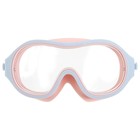 Маска для плавания детская ONLYTOP, беруши, цвет лиловый/кремовый - Фото 4