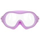 Маска для плавания детская ONLYTOP, беруши, цвет сиреневый - Фото 4