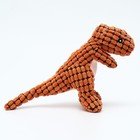 Игрушка мягка для собак "Дино", 32 см, оранжевый - Фото 3