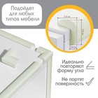 Лента защитная для углов мебели Крошка Я, 2 м, ширина 3,5 см, L-профиль, белый - Фото 2