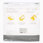 Лента защитная для углов мебели, 2 м, ширина 3.5 см, L-профиль, серая, Крошка Я 9499521