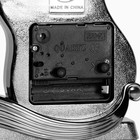 Будильник «Гитара», дискретный ход, с карандашницей, 15.5×22×5.5 см, от батарейки АА, серебро - Фото 4