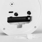 Будильник «Футбольный мяч», дискретный ход, d=11.5 см, от батарейки АА - Фото 3