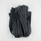 Молния «Спираль», №7, 2 бегунка, разъёмная, замки автомат, 100 см, цвет тёмно-серый, цена за 1 штуку - Фото 3