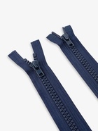 Молния «Трактор», №10, разъёмная, 2 замка, замки автомат, 110 см, тёмно-синяя - Фото 2