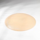 Тарелка «Айвори», стеклянная, d=28 см, цвет бежевый - фото 4386334
