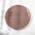 Тарелка «Мокко», стеклянная, d=28 см, цвет коричневый - Фото 2